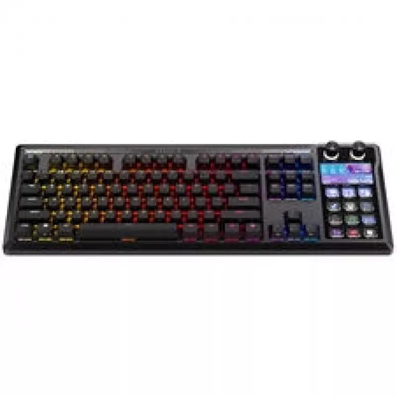 Corsair Galleon 100 SD herná klávesnica, full-size, integrovaný Stream Deck, hot-swap, DE - čierna