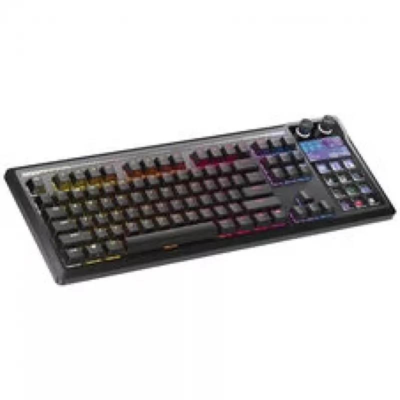 Corsair Galleon 100 SD herná klávesnica, full-size, integrovaný Stream Deck, hot-swap, DE - čierna