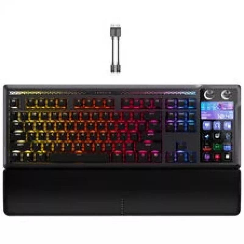Corsair Galleon 100 SD herná klávesnica, full-size, integrovaný Stream Deck, hot-swap, DE - čierna