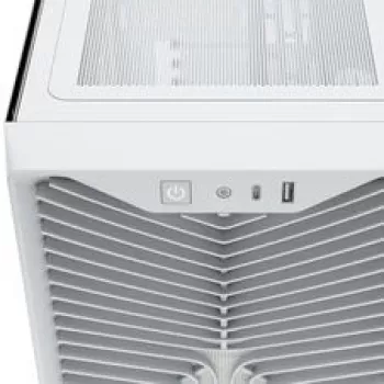 Corsair 3200D RS PC skriňa, midi-tower, ATX, tempered glass - biela