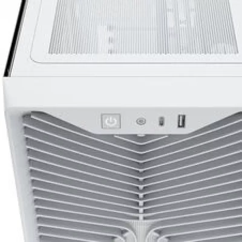 Corsair 3200D RS PC skriňa, midi-tower, ATX, tempered glass - biela