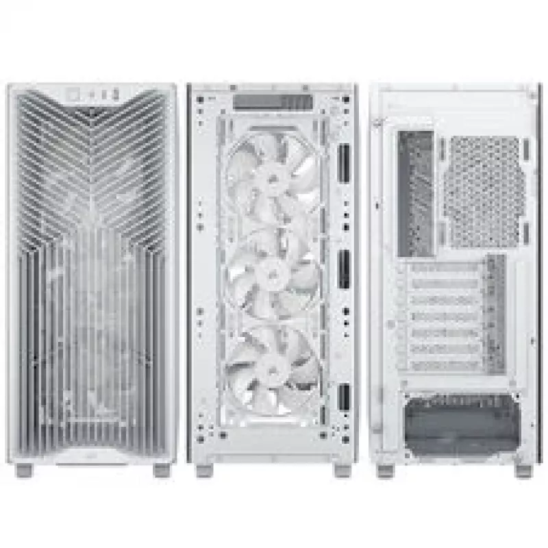 Corsair 3200D RS PC skriňa, midi-tower, ATX, tempered glass - biela