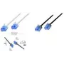 Logilink CQ3113U Ethernet patch kábel čierny