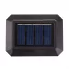 GreenBlue solárne LED stĺpové svietidlo, 60x40mm, obálkový tienidlo, 3200K, GB125 WW