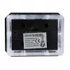 GreenBlue solárne LED stĺpové svietidlo, 60x40mm, obálkový tienidlo, 3200K, GB125 WW