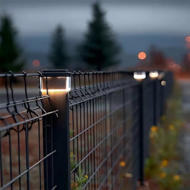 GreenBlue solárne LED stĺpové svietidlo, 60x40mm, obálkový tienidlo, 3200K, GB125 WW