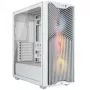 Corsair 3200D RS ARGB PC skriňa, Midi-Tower, ATX, tvrdené sklo - biela