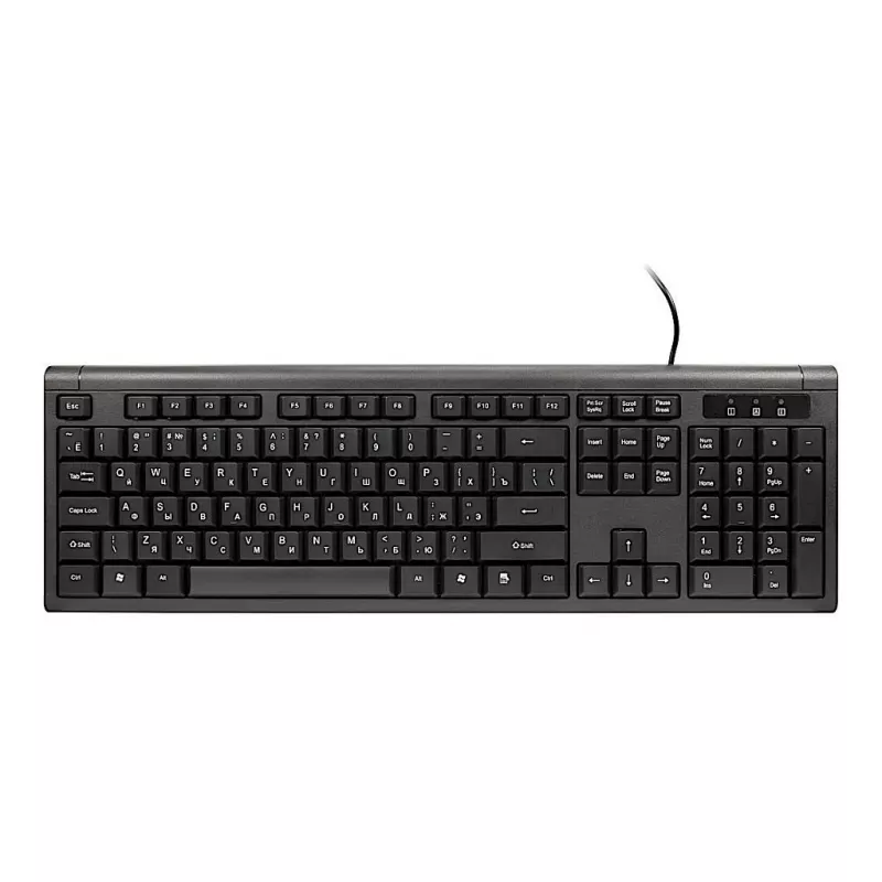 Klávesnica Inter-Tech KM-3149R myš súčasťou Home USB QWERTY