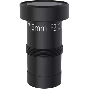 Axis 03137-001, objektív, čierna, Axis, Q6020-E, 7,6 mm, 58,5°