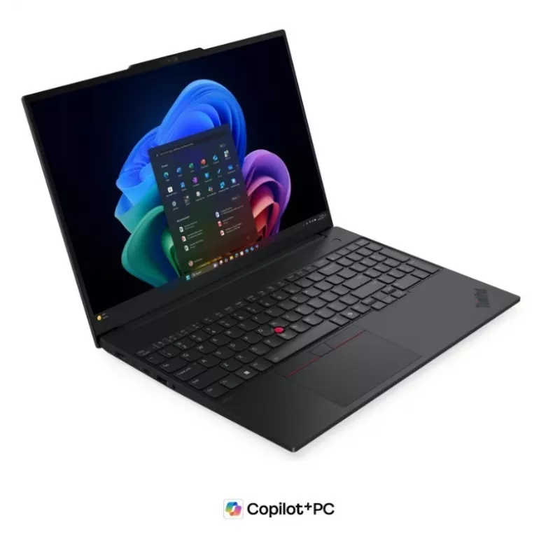 Lenovo ThinkPad E16 Gen 3 notebook, Intel Core Ultra 7 256V, 16GB RAM, 512GB SSD, 16 inch WUXGA, Windows 11 Pro, čierny