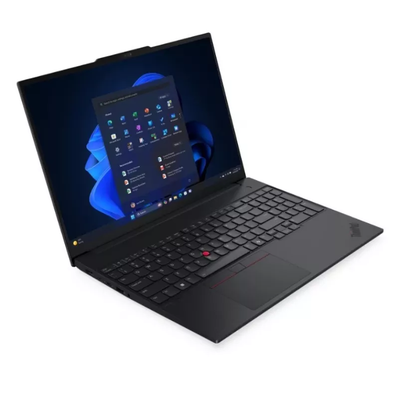 Lenovo ThinkPad E16 Gen 3 notebook, Intel Core Ultra 7 256V, 16GB RAM, 512GB SSD, 16 inch WUXGA, Windows 11 Pro, čierny