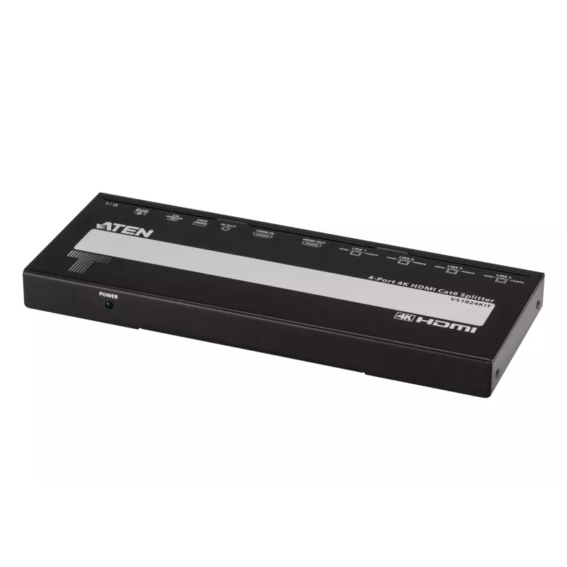 ATEN VS1824KIT 4-portová súprava rozbočovača HDMI 4K Cat 6 so 4 prijímačmi