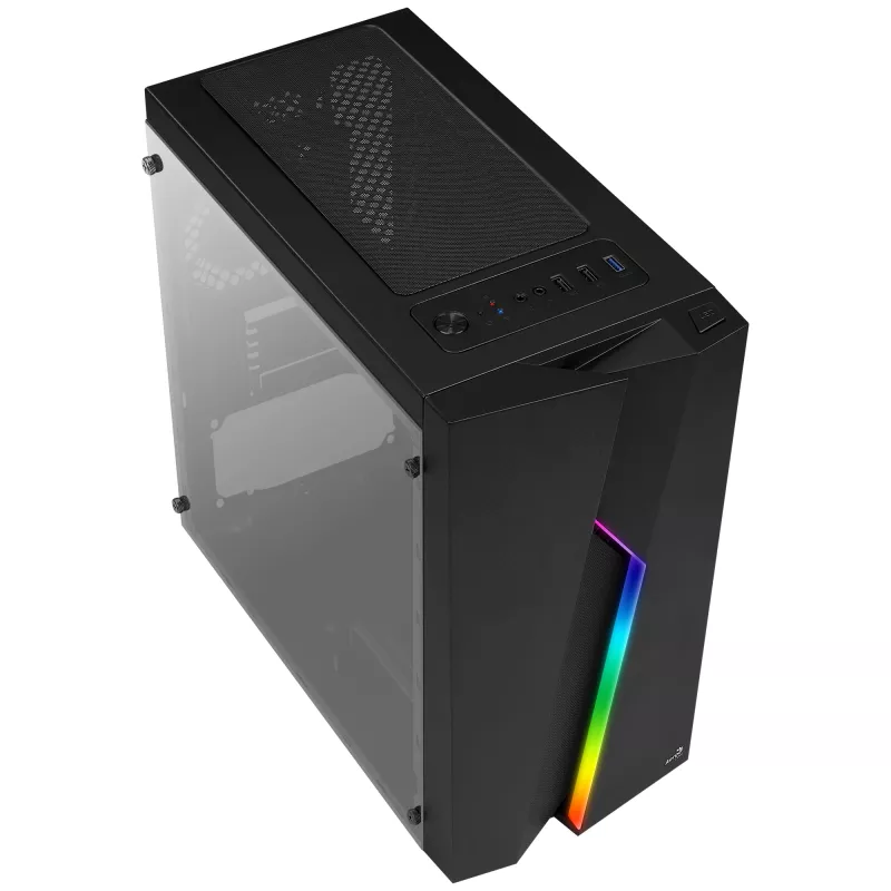 Aerocool Bolt Mini Mini Tower čierna