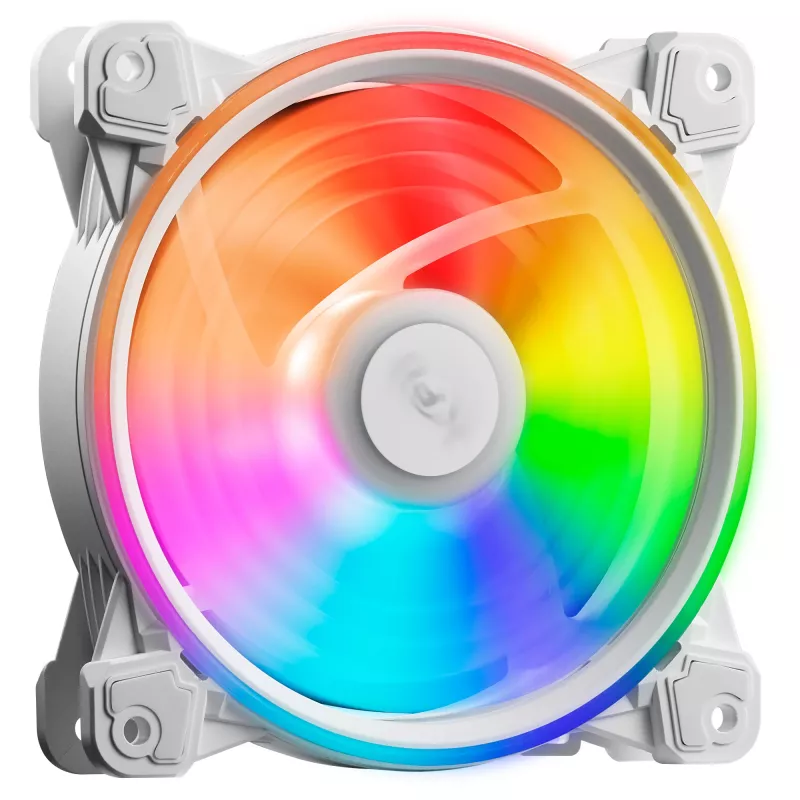 XPG HURRICANE 120 ARGB PWM biely, ventilátor, 12 cm, 600 RPM, 2000 RPM, biela