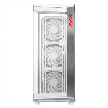 XPG BATTLECRUISER II ST Mid-Tower biela, Midi Tower, PC, biela, ATX, EATX, micro ATX, Mini-ITX, nerezová oceľ, gaming