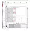 XPG BATTLECRUISER II ST Mid-Tower biela, Midi Tower, PC, biela, ATX, EATX, micro ATX, Mini-ITX, nerezová oceľ, gaming