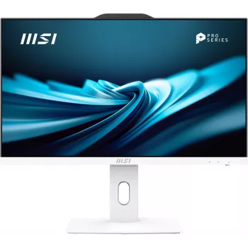 All-in-One PC MSI Pro AP242P 14M-691EU — 23,8 palcov FHD IPS, Intel Core i5-14400, 16GB DDR5, 512GB SSD, Windows 11 Pro, Wi‑Fi 6E, biely