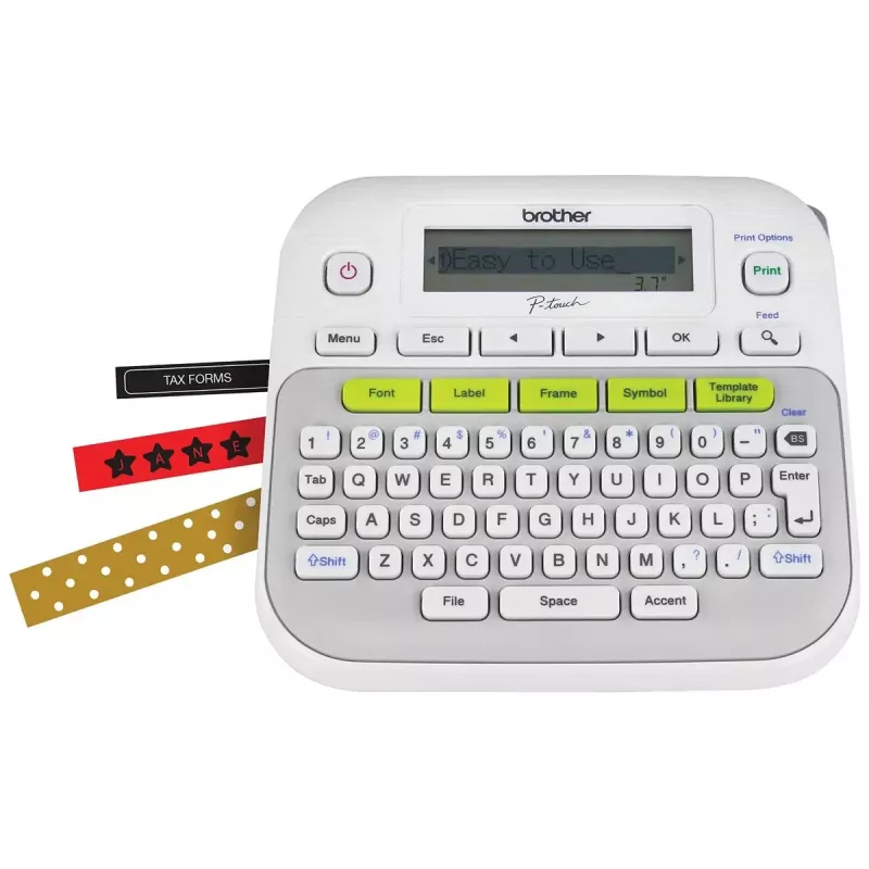 Brother PT-D210 tlačiareň etikiet termotransfer 180 x 180 DPI 20 mm/s QWERTY