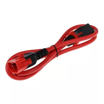 ACT napájací kábel C13 IEC Lock+ - C14 IEC Lock Dual Locking červený 2 m, PC3615