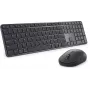 DELL Pro 7 tenká KM726 klávesnica myš súčasťou Home/Office RF bezdrôtová + Bluetooth QWERTZ nemecká čierna