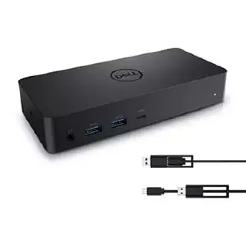 DELL D6000 káblová USB 3.2 Gen 1 (3.1 Gen 1) Type-C čierna