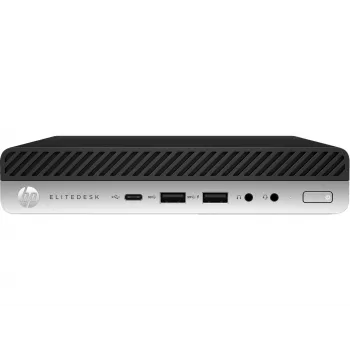 T1A HP EliteDesk 800 G5 repasovaný Intel® Core™ i5 i5-9500 8 GB DDR4-SDRAM 256 GB SSD Windows 11 Pro Mini-PC čierny, strieborný