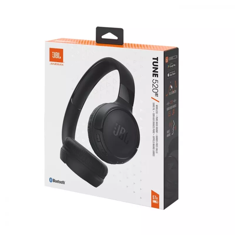 JBL Tune 520 BT headset bezdrôtový cez hlavu hovory/hudba USB Type-C Bluetooth čierny