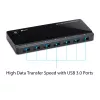 TP-Link UH720 USB 3.2 Gen 1 (3.1 Gen 1) Micro-B 5000 Mbit/s čierny