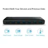 TP-Link UH720 USB 3.2 Gen 1 (3.1 Gen 1) Micro-B 5000 Mbit/s čierny