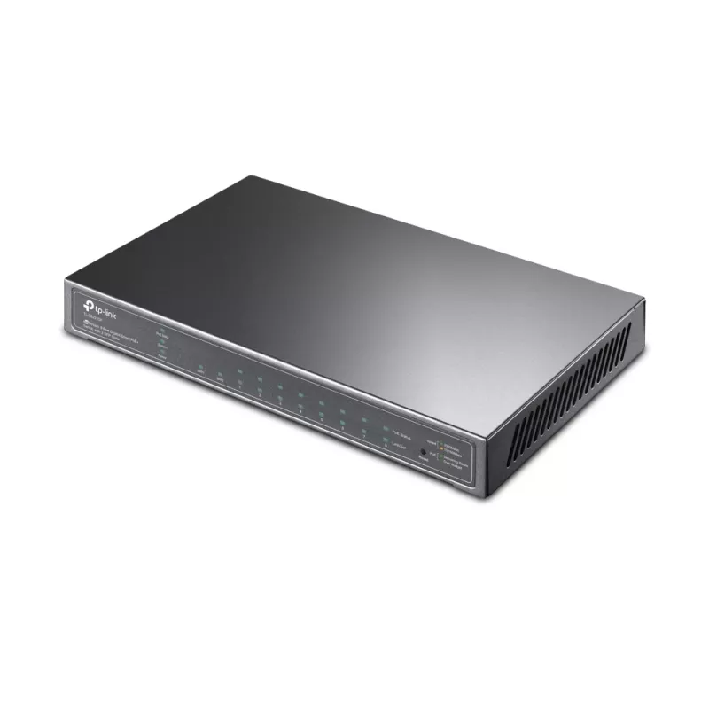 TP-Link JetStream 8-portový Gigabit Smart PoE+ switch s 2 SFP slotmi