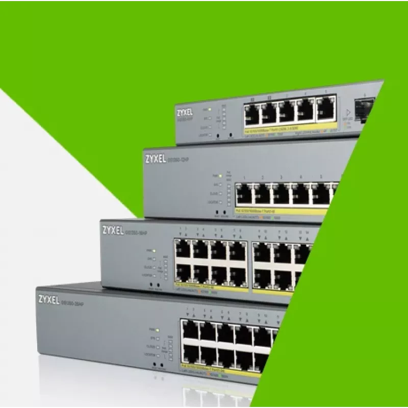 Zyxel GS1350-26HP-EU0101F sieťový switch Managed L2 Gigabit Ethernet (10/100/1000) Power over Ethernet (PoE) sivá