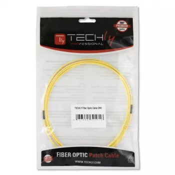 Techly SC/SC jednovidové 9/125 OS2 5m optický kábel, 5 m, OS2, SC, SC