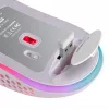 Mars Gaming MMW3W, bezdrôtová herná myš, RGB Flow, ultralehká 79 g, 3200 DPI, biela