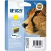 Epson Cheetah jednotlivé balenie žltá T0714 DURABrite Ultra atrament