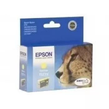 Epson Cheetah jednotlivé balenie žltá T0714 DURABrite Ultra atrament