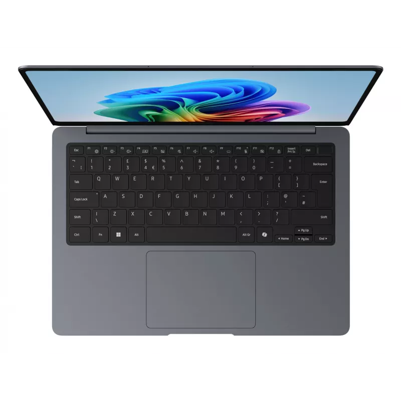 Samsung Galaxy Book6 Pro Copilot+ PC Intel Core Ultra 7 356H notebook 35.6 cm (14 inch) dotyková obrazovka WQXGA+ 32 GB LPDDR5x-SDRAM 1 TB SSD Wi-Fi 7 (802.11be) Windows 11 Pro sivý