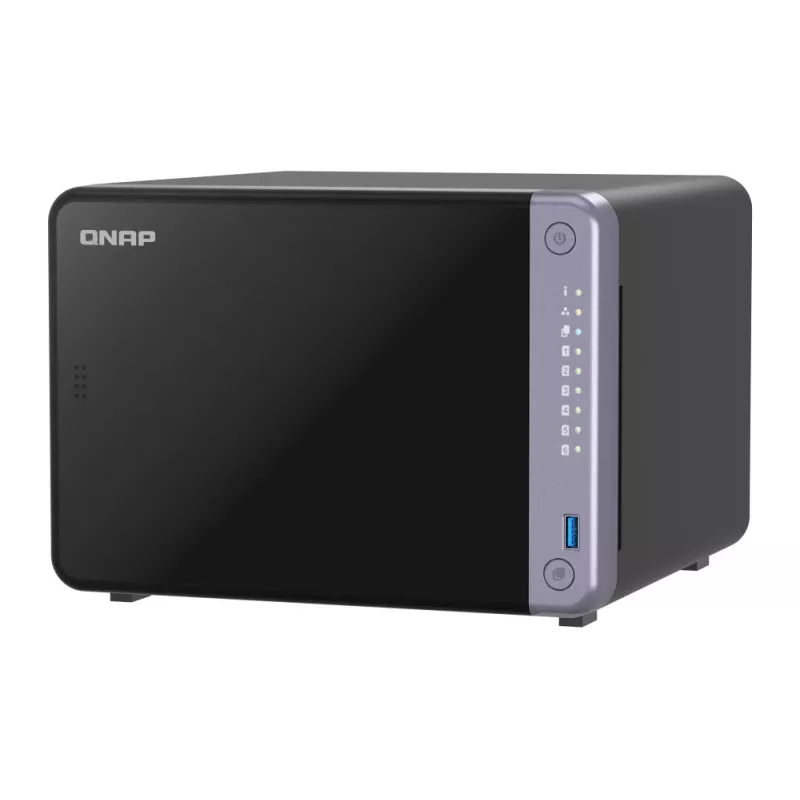 QNAP TS-632X-4G NAS/úložný server Tower Alpine Alpine AL-524 4 GB DDR4 QNAP QTS čierny