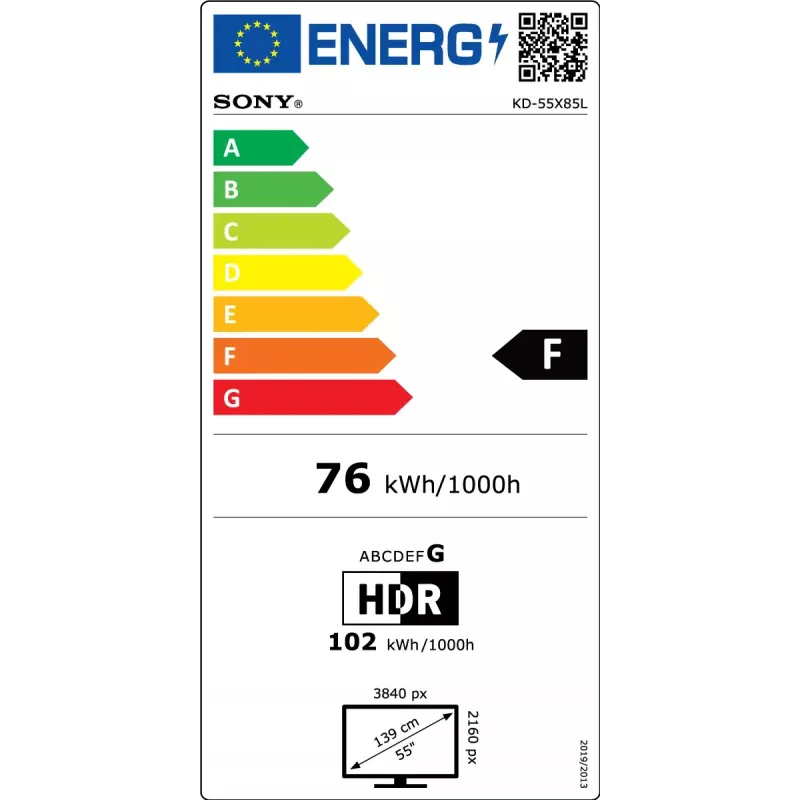Sony TV KD55X85L 55 palcov LCD 4K UHD