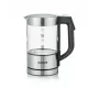 Rýchlovarná kanvica SEVERIN WK3458, 0,5 L, 1100 W, sklo a nerez, 5 nastavení teploty, bezdrôtová