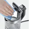 Rýchlovarná kanvica SEVERIN WK3458, 0,5 L, 1100 W, sklo a nerez, 5 nastavení teploty, bezdrôtová