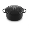 Le Creuset Signature okrúhly Dutch Oven 8,1 l čierny 30 cm