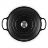 Le Creuset Signature okrúhly Dutch Oven 8,1 l čierny 30 cm