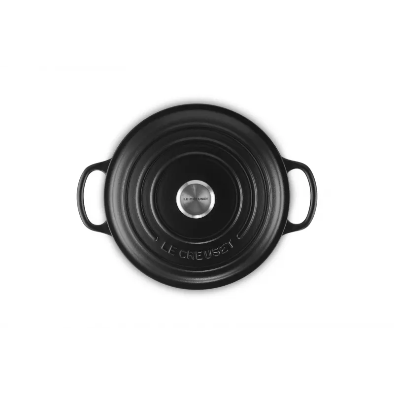 Le Creuset Signature 3,3 L okrúhly čierny