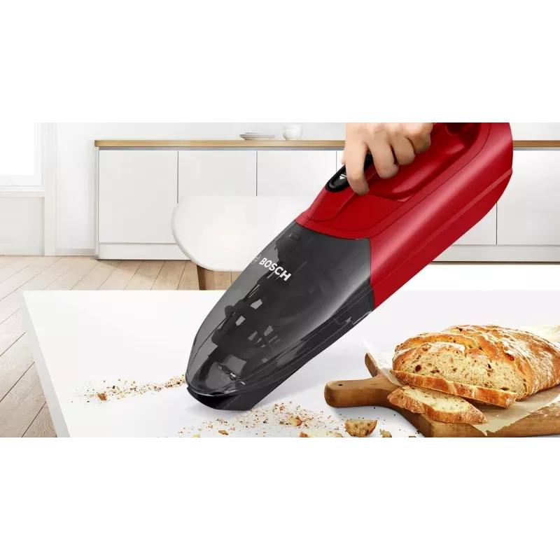Bosch Series 2 BBHF214R 2-in-1 akumulátorový vysávač červený