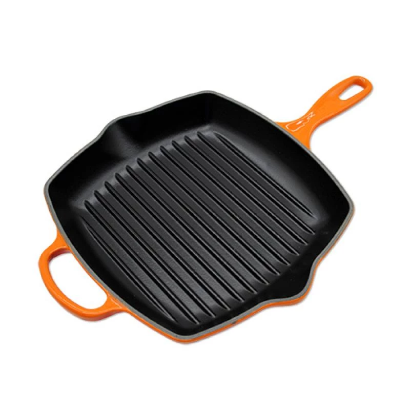 Le Creuset Signature štvorhranná grilovacia panvica 26 cm ofenrot (20183260900422)
