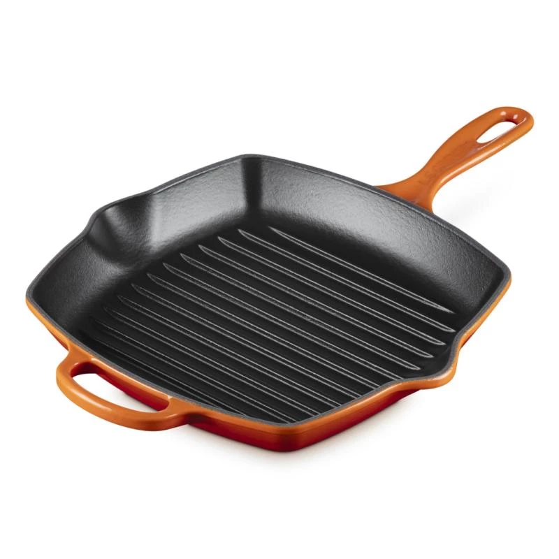 Le Creuset Signature štvorhranná grilovacia panvica 26 cm ofenrot (20183260900422)