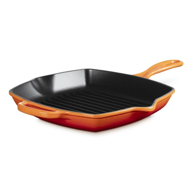 Le Creuset Signature štvorhranná grilovacia panvica 26 cm ofenrot (20183260900422)