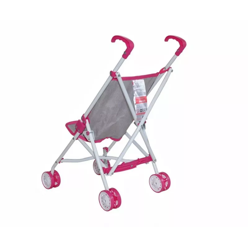 Kočík pre bábiky milly mally Julia Prestige Pink — ľahký kompaktný kočík pre bábiky, model 2722