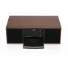 Mini veža JVC RD-E761, 2x8 W RMS, Bluetooth 4.2, USB, CD, FM, drevené puzdro, čierna
