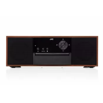 Mini veža JVC RD-E761, 2x8 W RMS, Bluetooth 4.2, USB, CD, FM, drevené puzdro, čierna